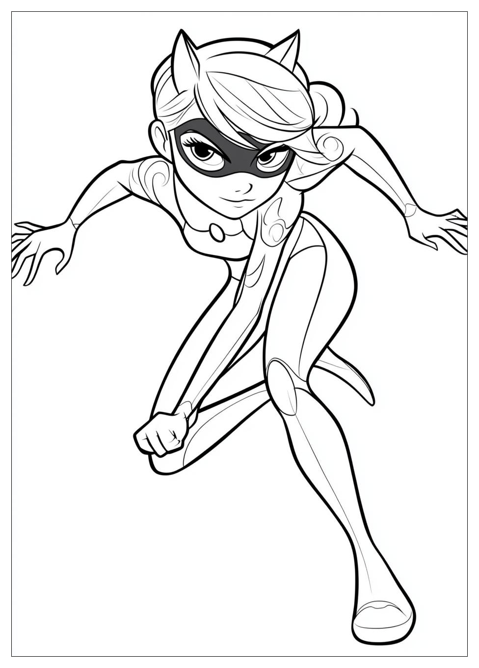 Miraculous Tales Of Ladybug & Cat Noir Színező 20