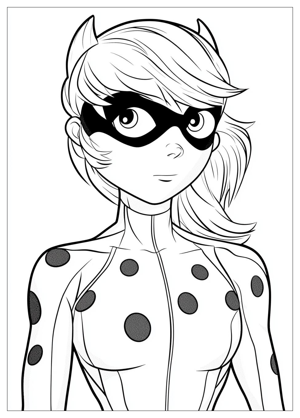 Miraculous Tales Of Ladybug & Cat Noir Színező 21