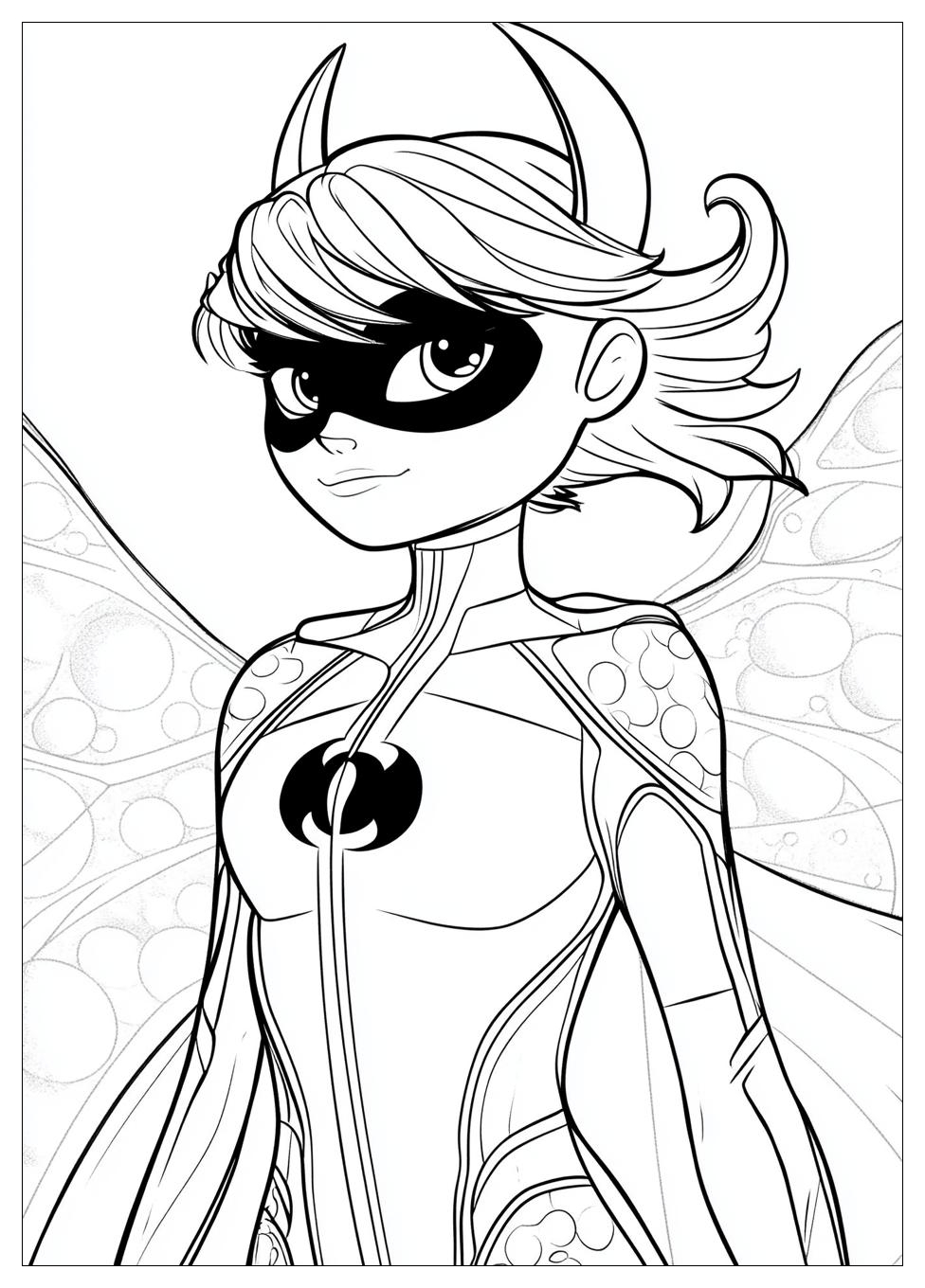 Miraculous Tales Of Ladybug & Cat Noir Színező 22