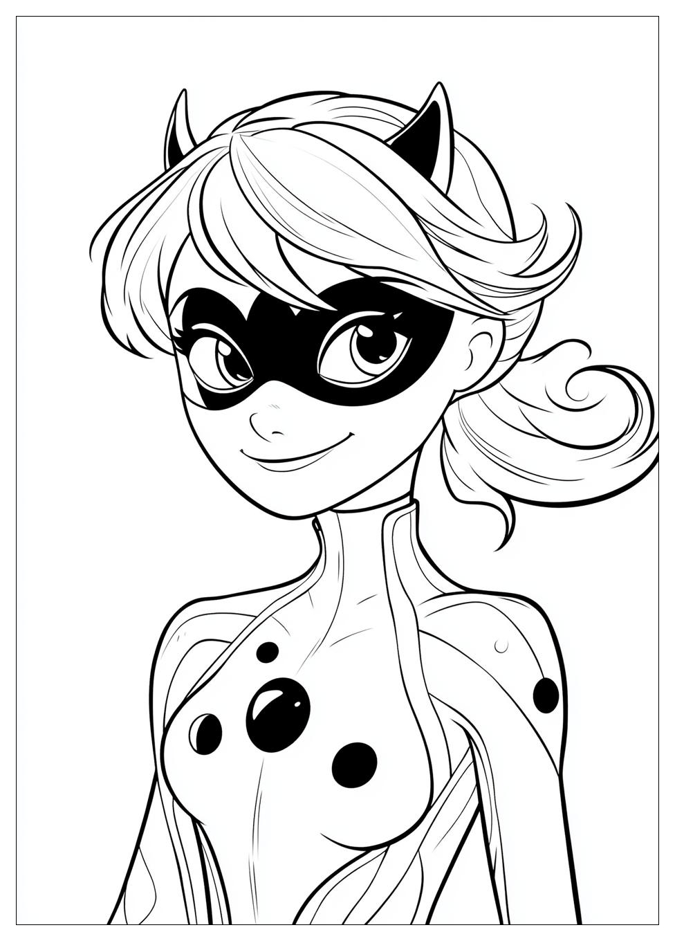 Miraculous Tales Of Ladybug & Cat Noir Színező 24