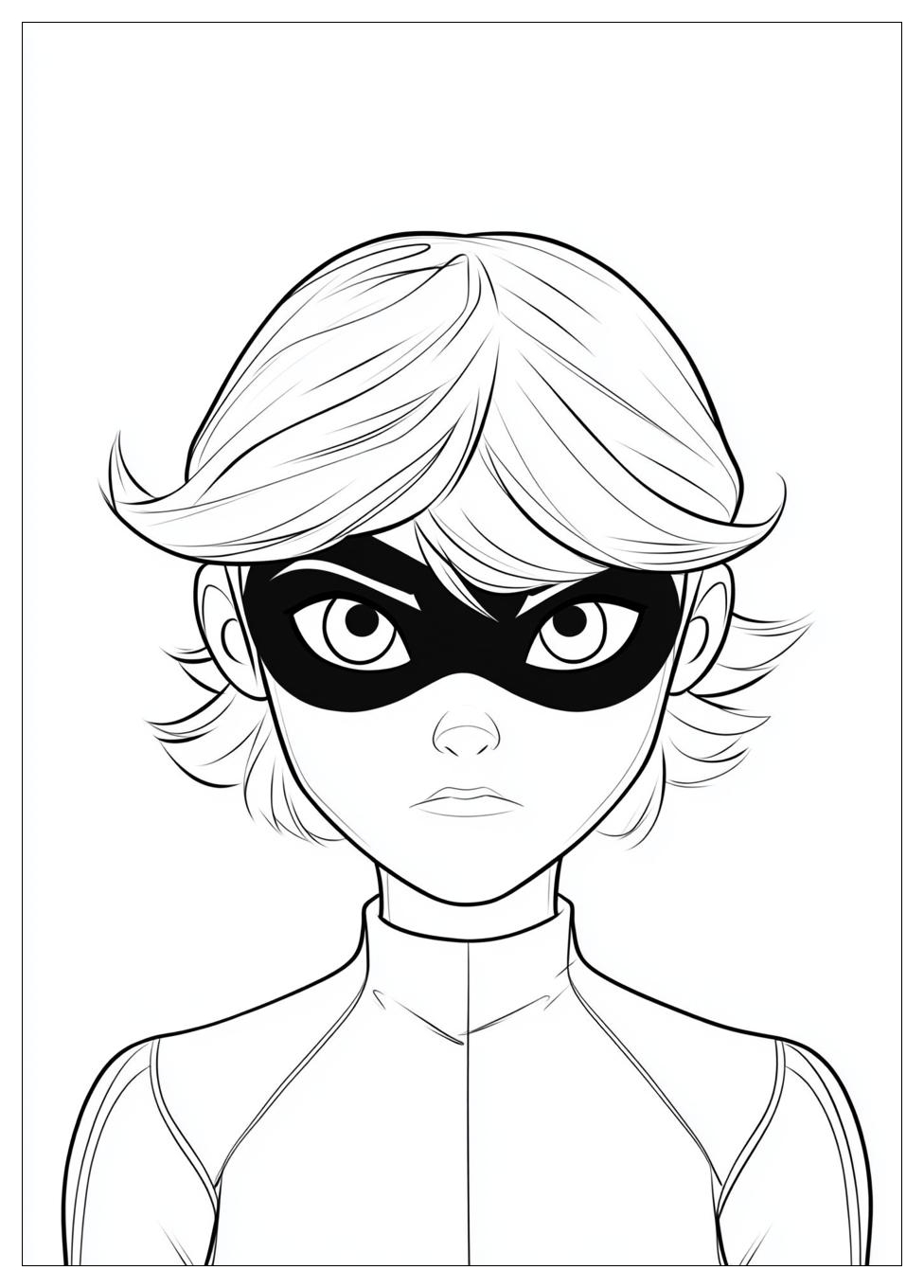 Miraculous Tales Of Ladybug & Cat Noir Színező 3