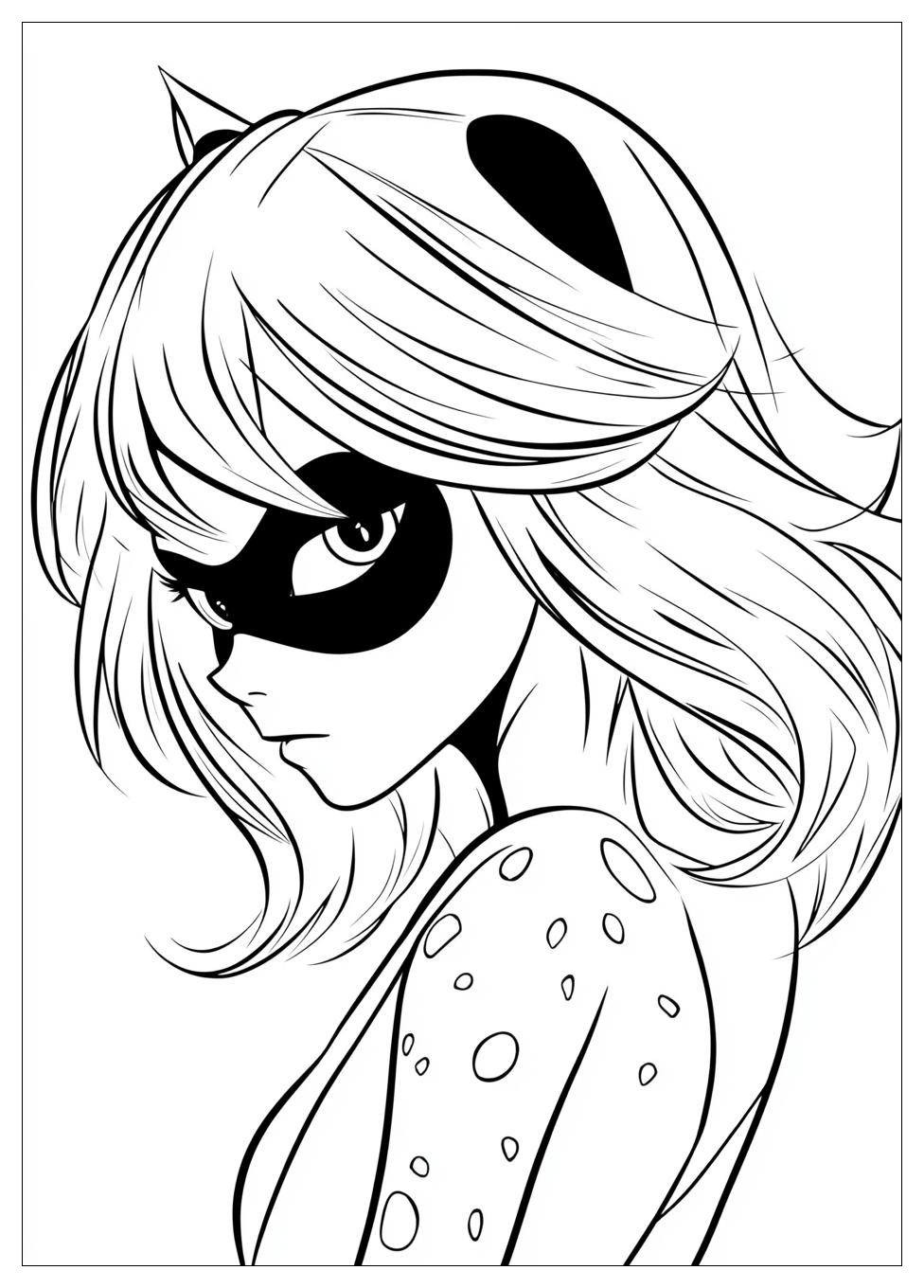 Miraculous Tales Of Ladybug & Cat Noir Színező 8