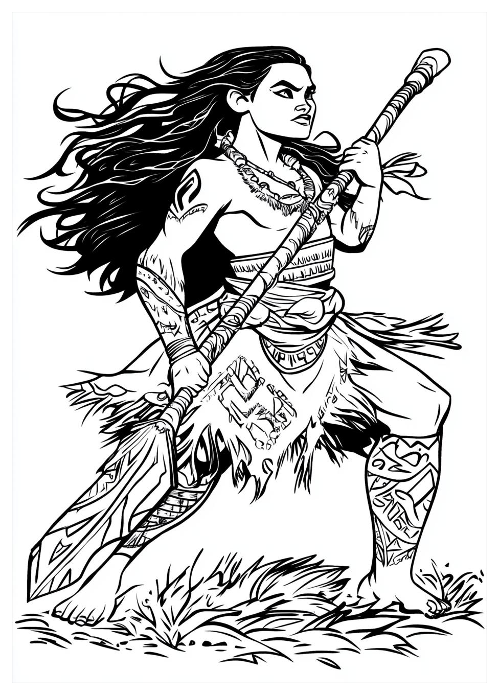 Moana Színező 18