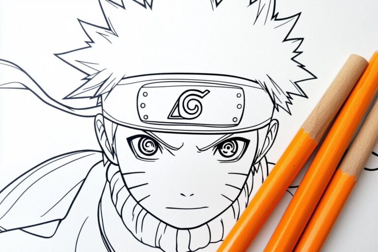 Naruto Színező : Naruto Színező Oldalak – Szórakozás és Kreatív Szabadság