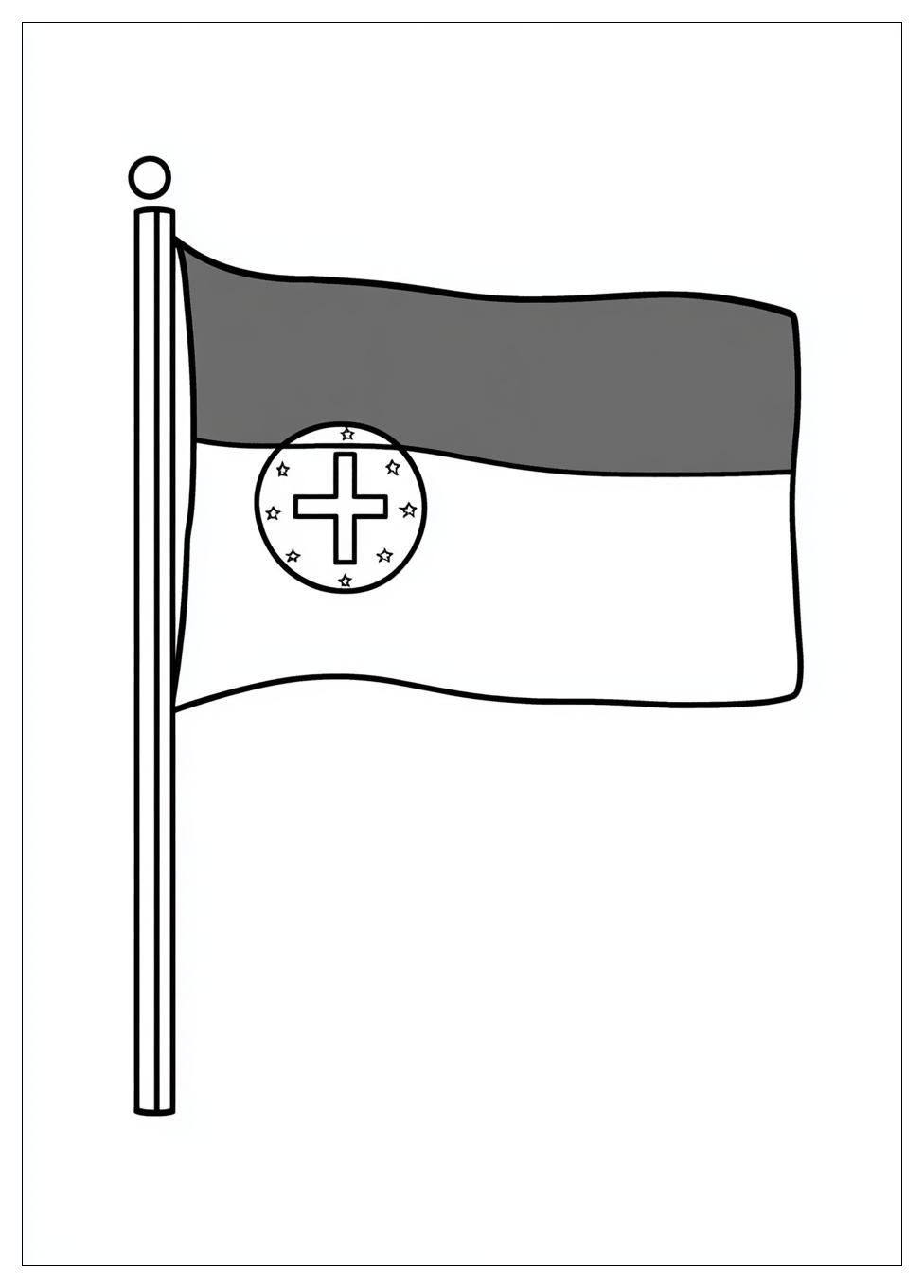 Német Zászló Színező 13