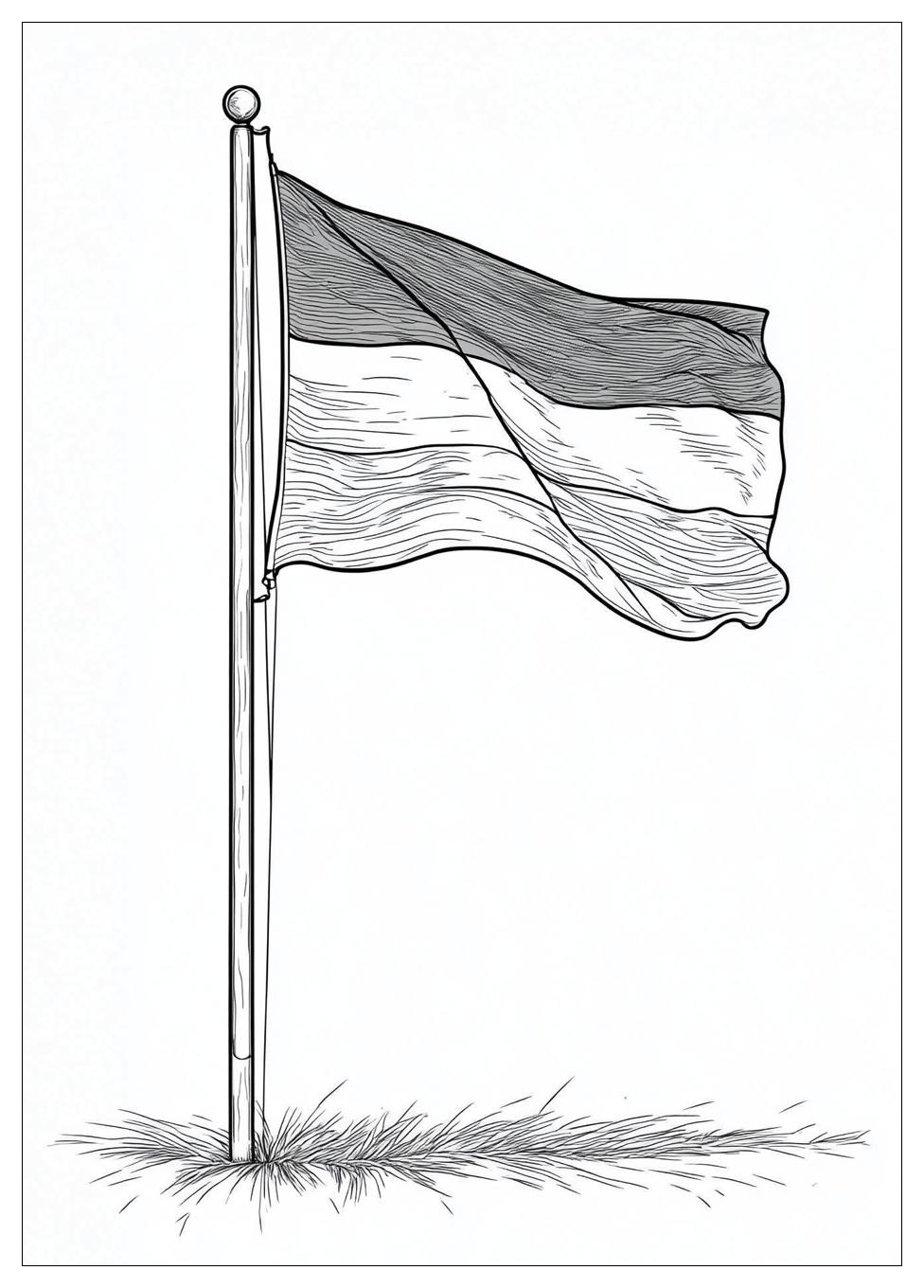Német Zászló Színező 23