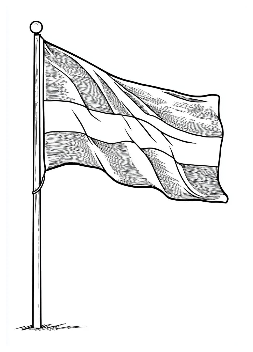 Német Zászló Színező 9