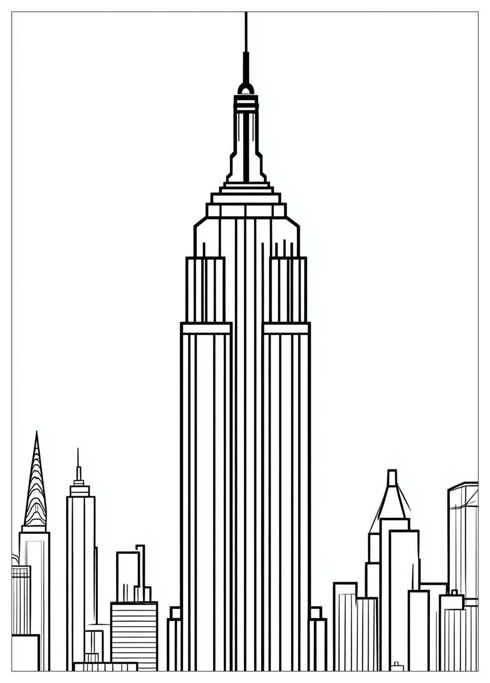 New York Színező 10