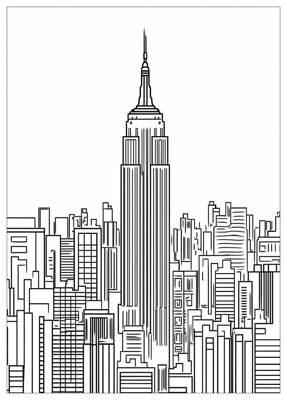 New York Színező 11