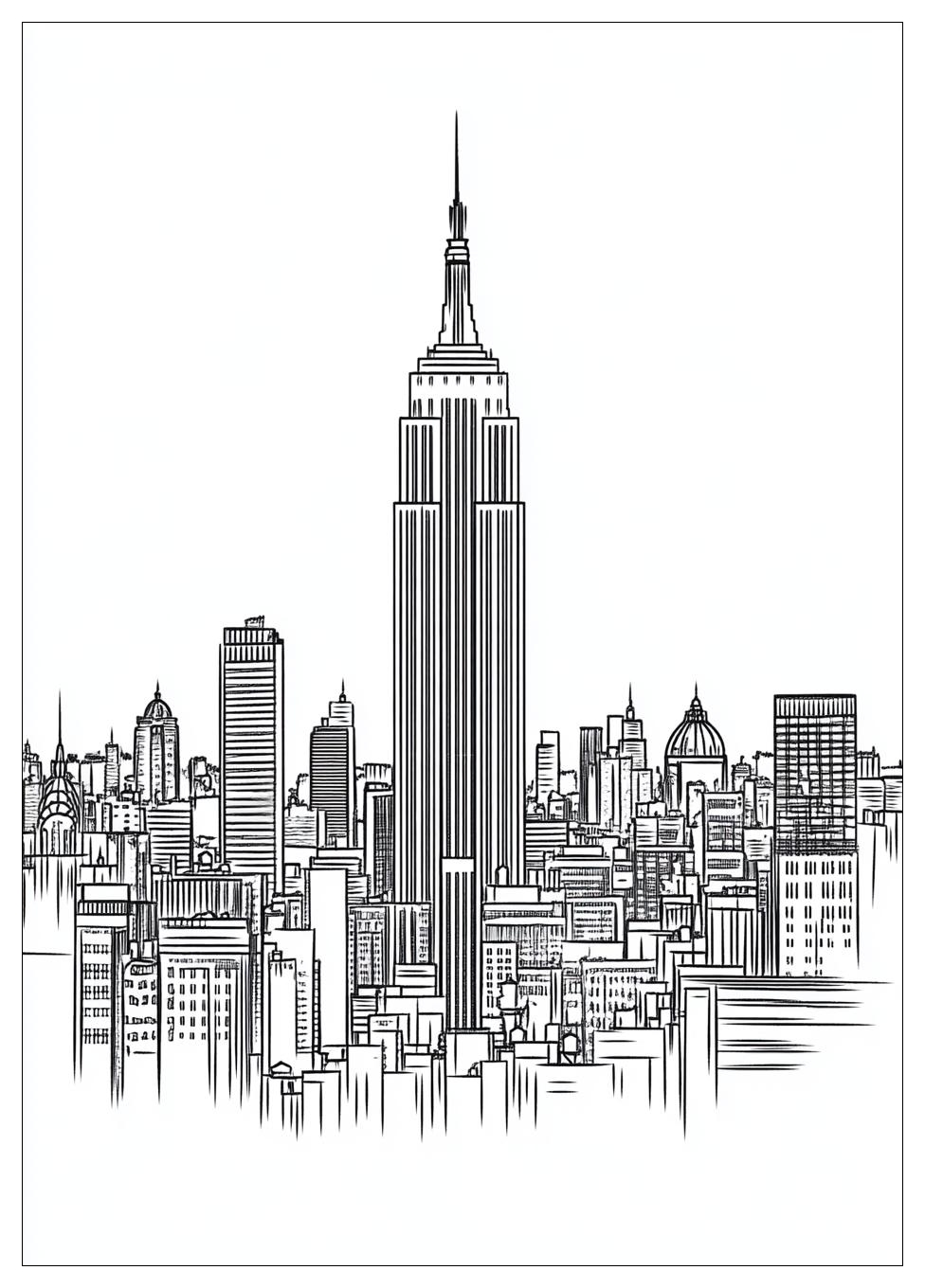 New York Színező 12