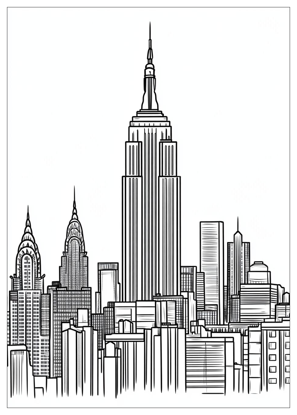 New York Színező 13