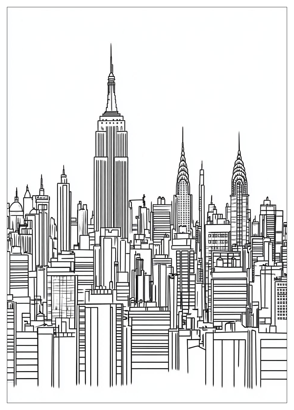 New York Színező 18