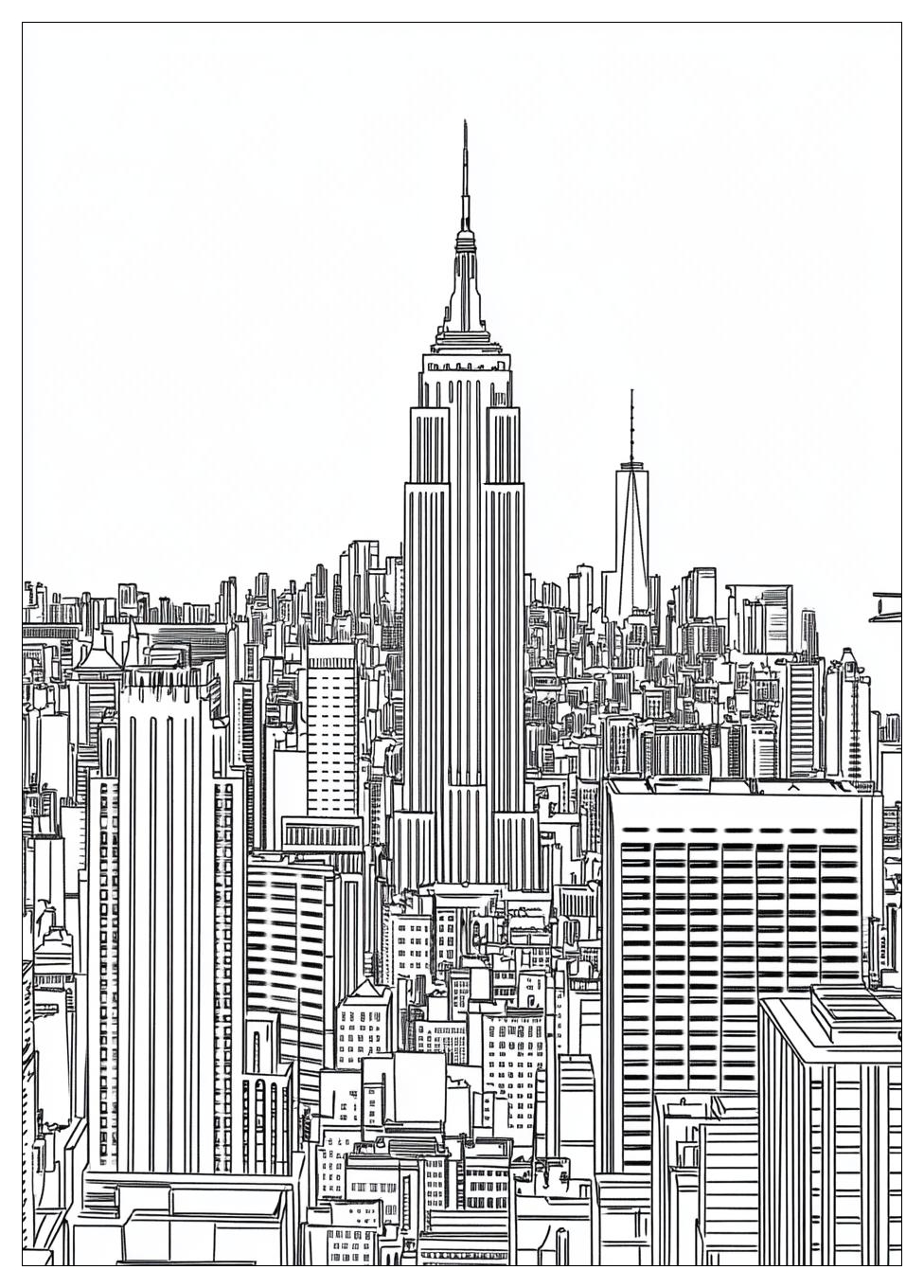 New York Színező 21