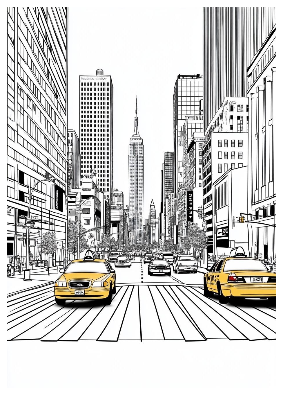 New York Színező 22
