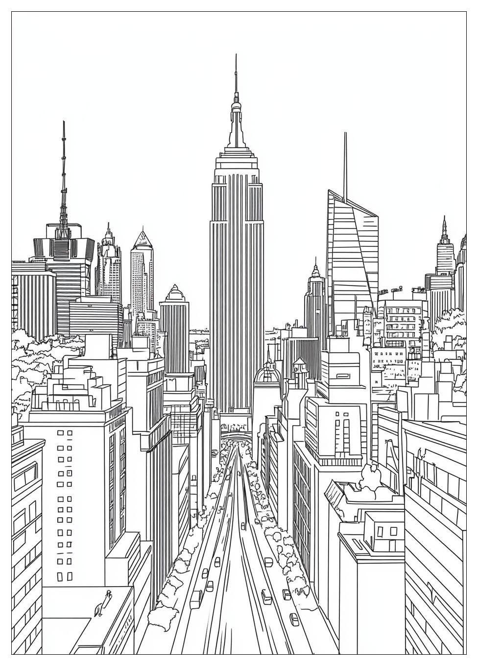 New York Színező 23