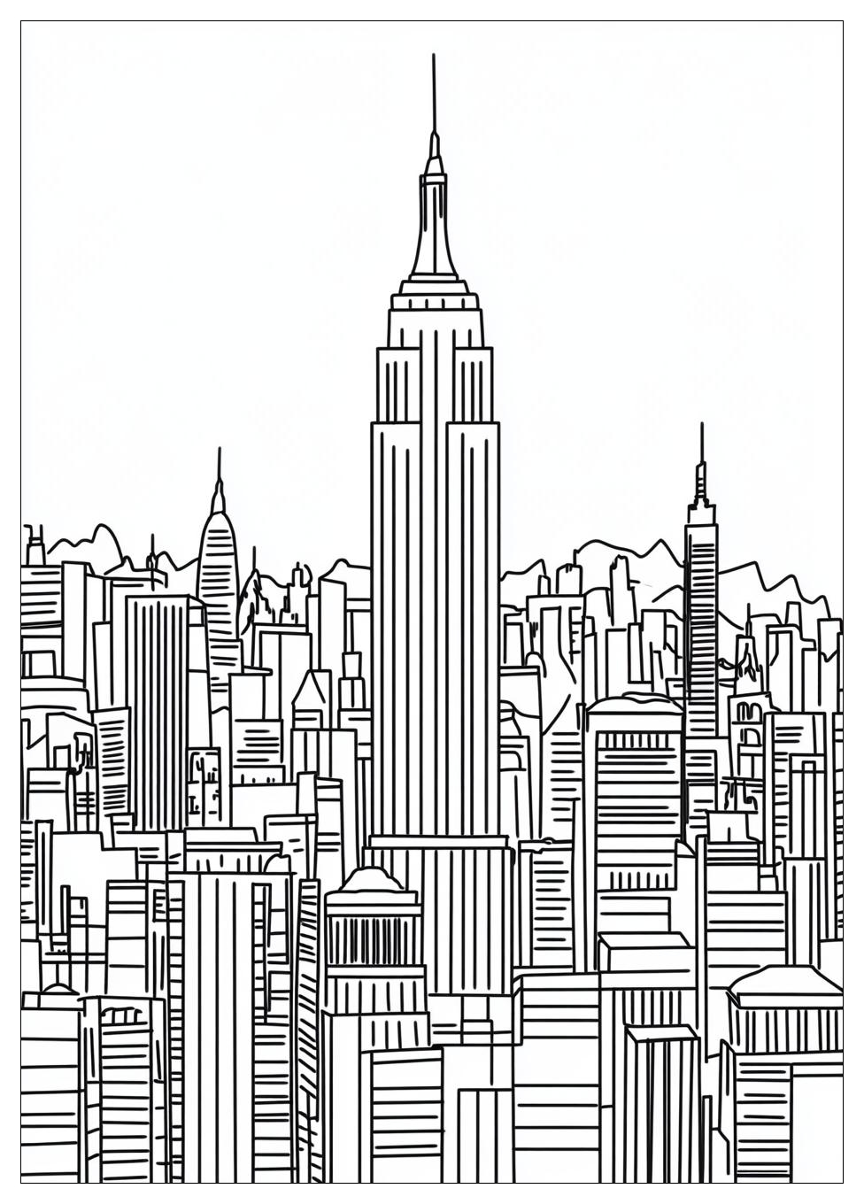 New York Színező 3