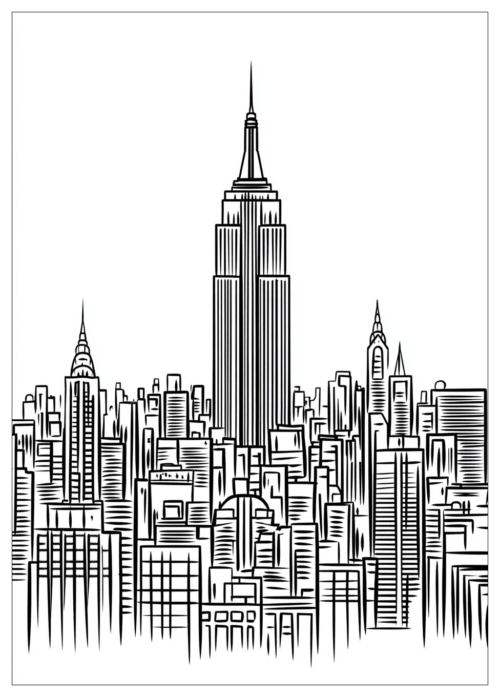 New York Színező 8