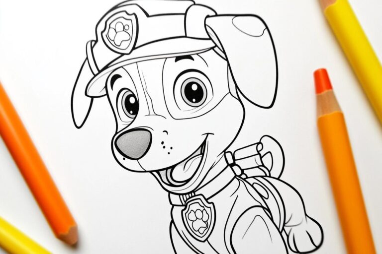 Paw Patrol Színező : Színezd ki a Kutyás Hősoket!