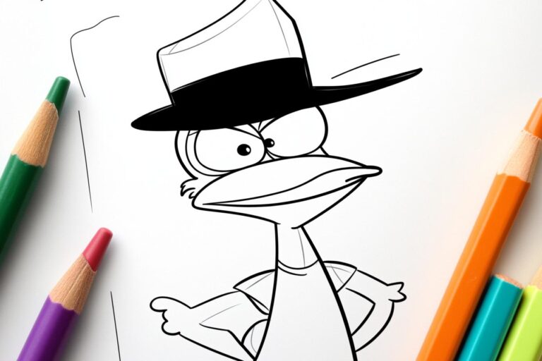 Phineas és Ferb Színező : Színezd ki a nyári kalandokat!