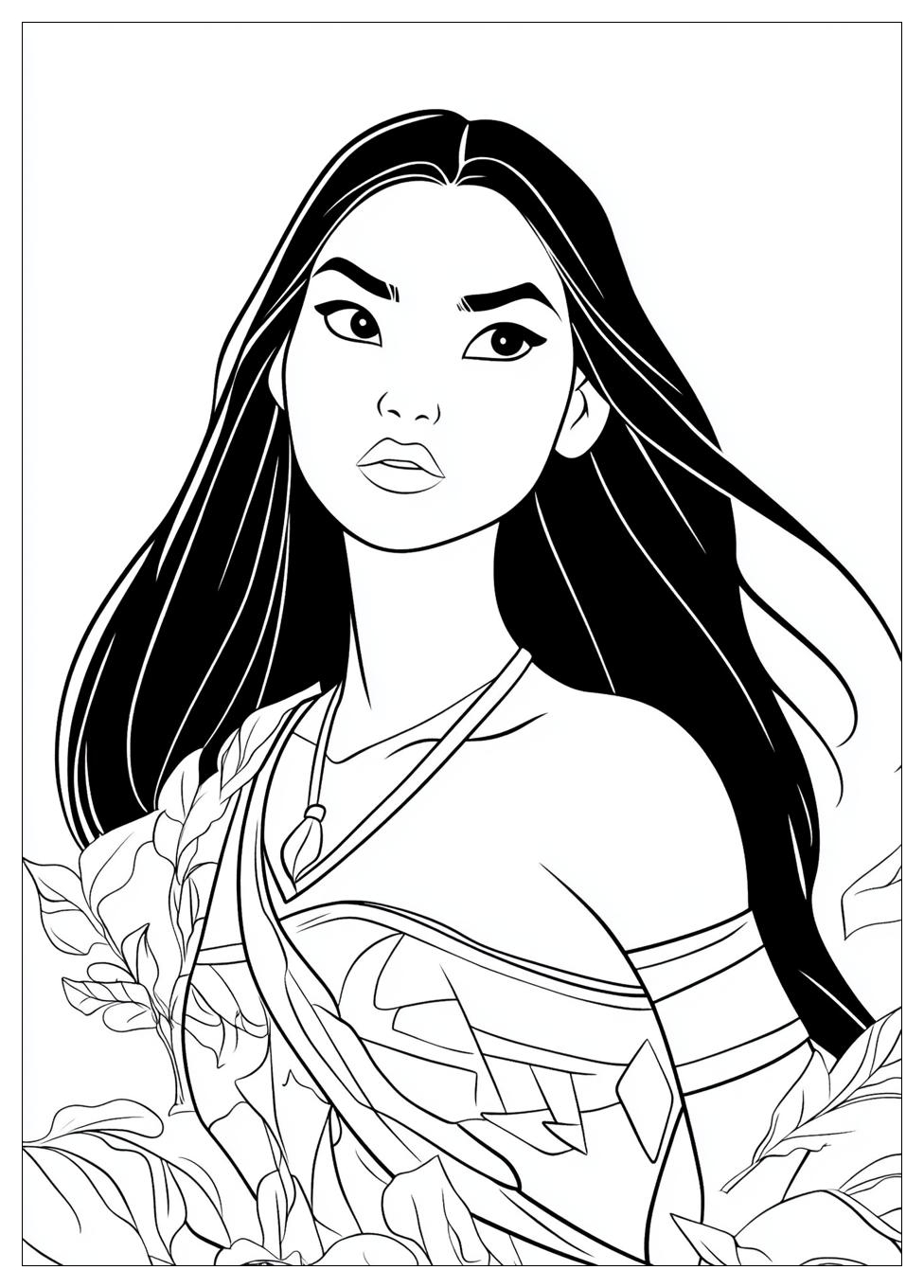 Pocahontas Színező 23