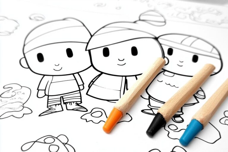 Pocoyo Színező : Szórakoztató Színezés Gyermekeknek