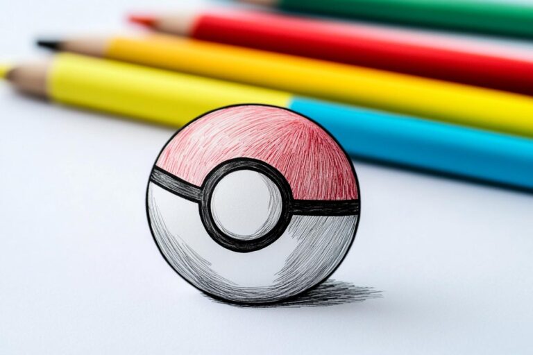 Pokeball Színező : Színezd ki a Pokémon világot!