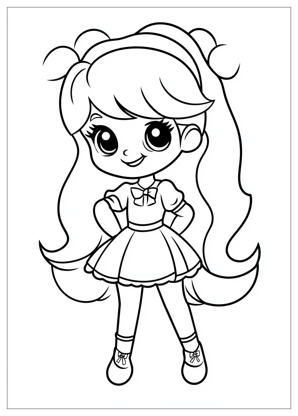 Polly Pocket Színező 4