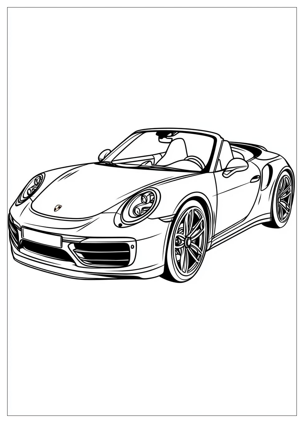 Porsche Színező 24