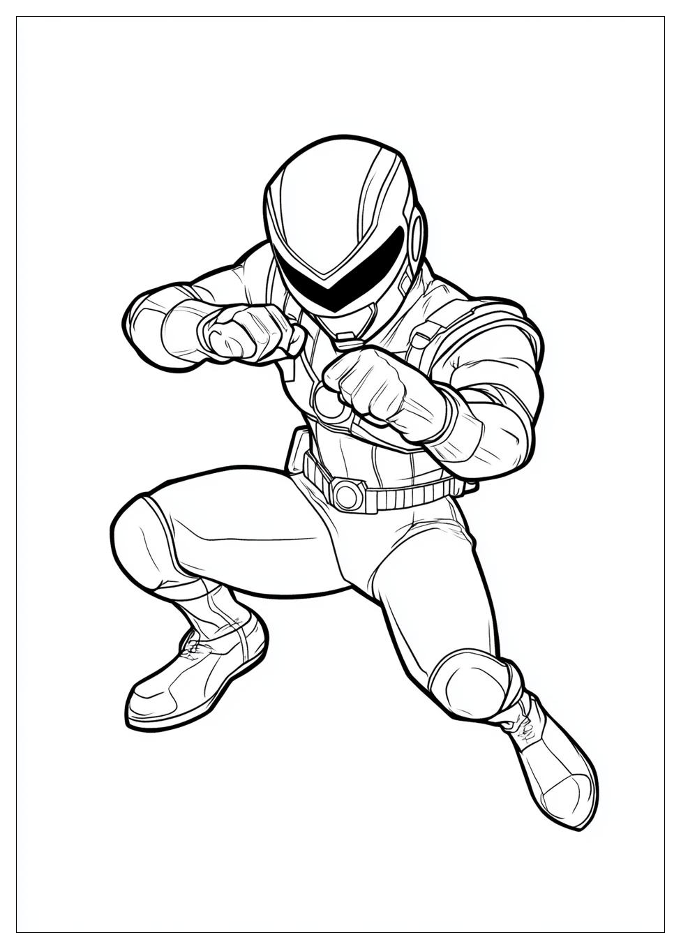 Power Rangers Színező 1