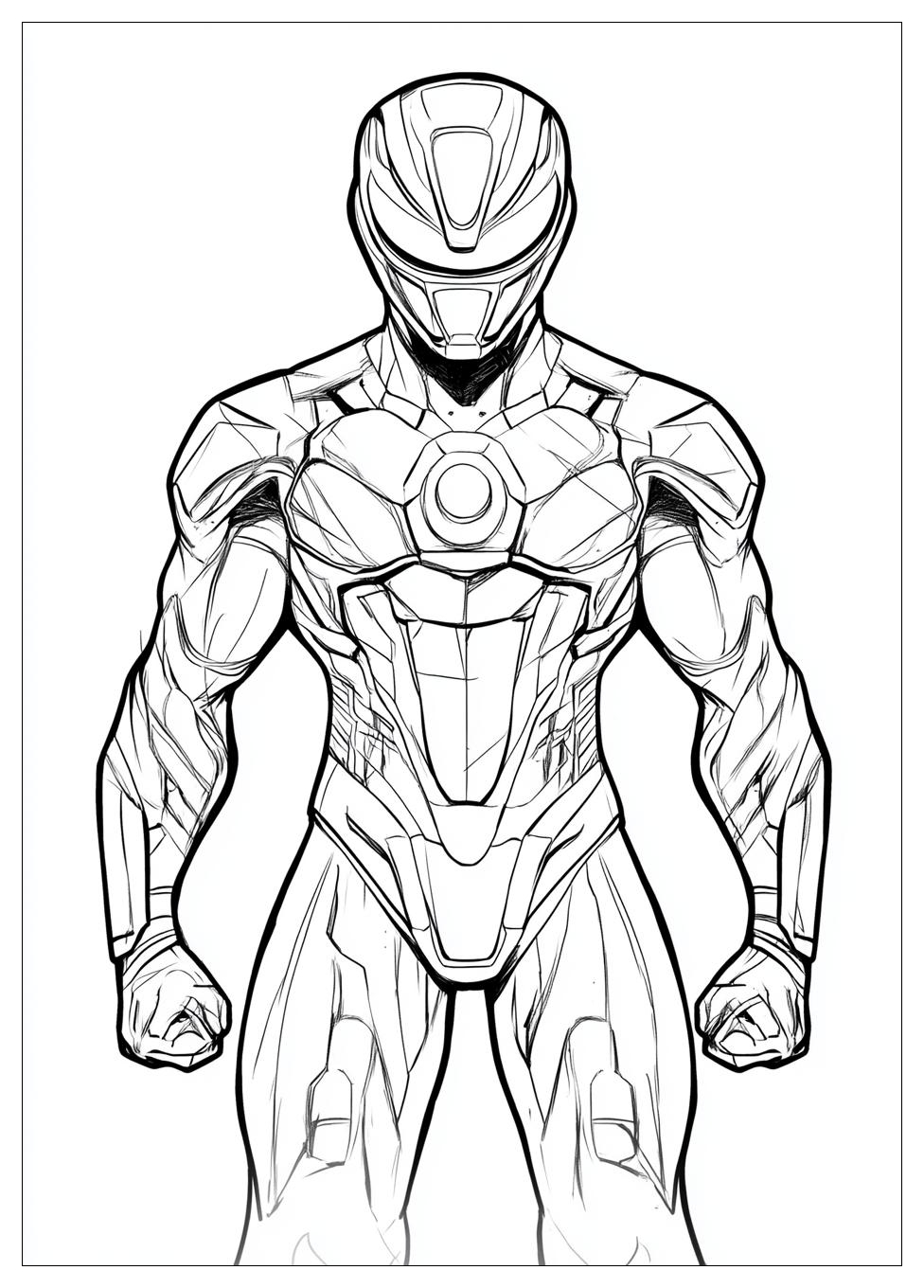 Power Rangers Színező 10