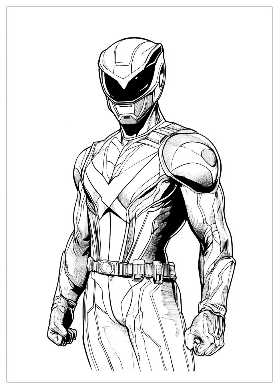 Power Rangers Színező 12