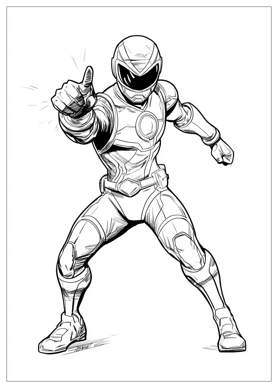 Power Rangers Színező 13