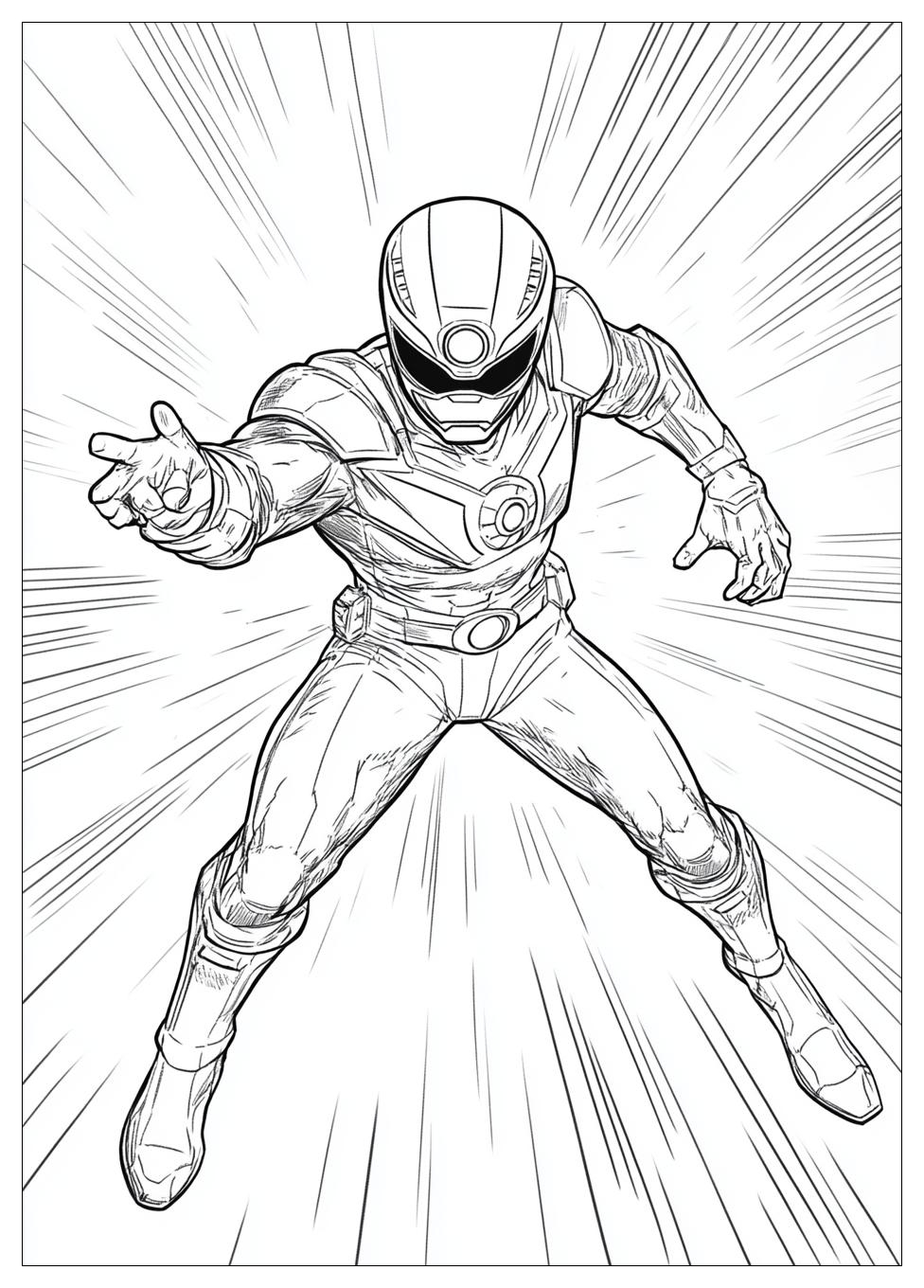 Power Rangers Színező 15