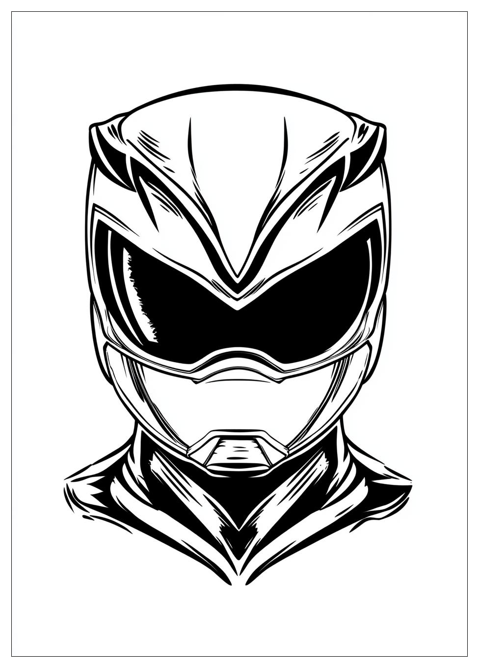 Power Rangers Színező 16