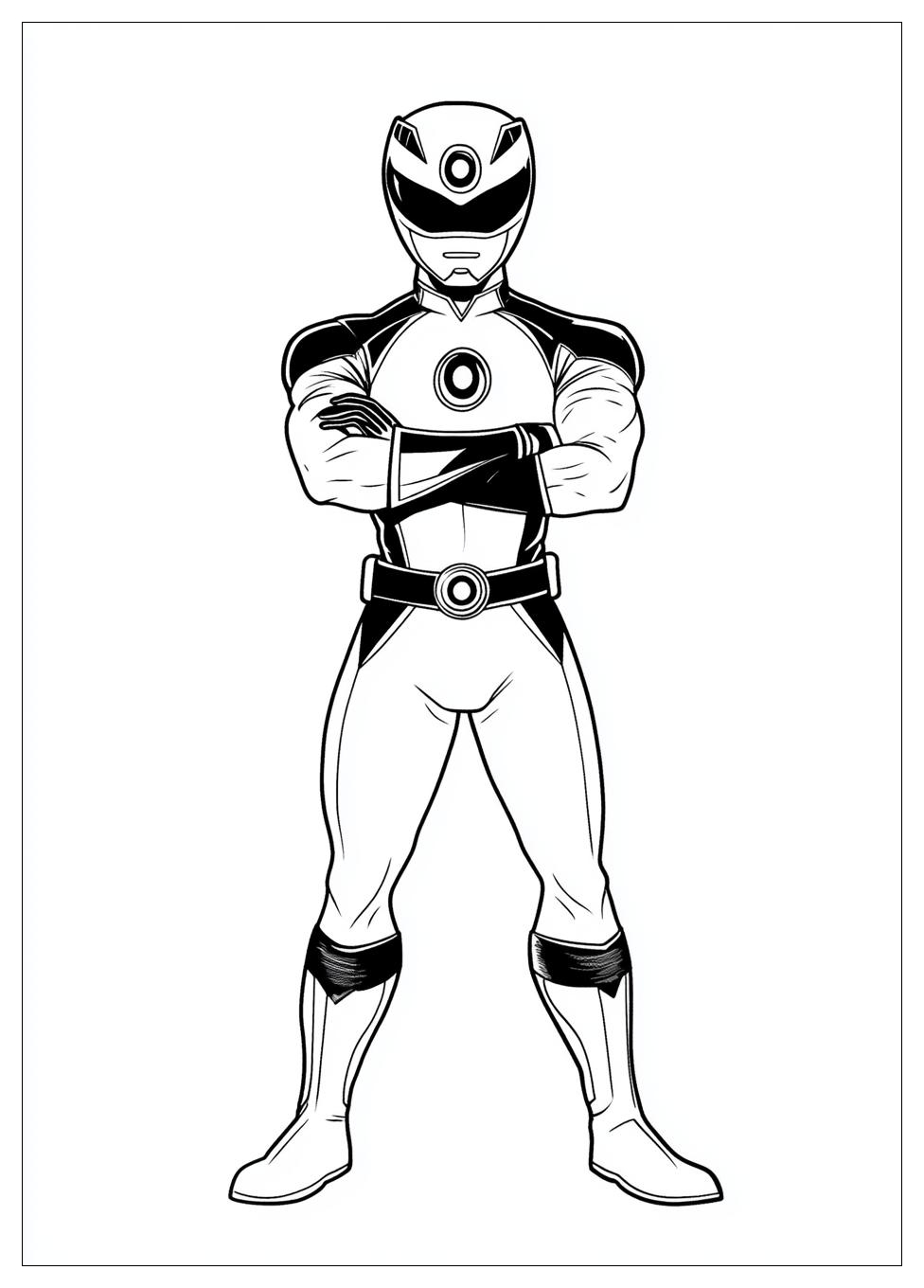Power Rangers Színező 17