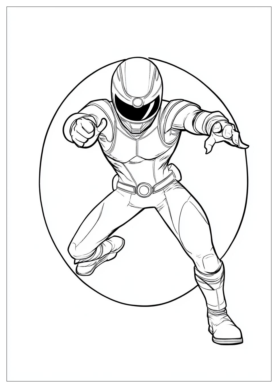 Power Rangers Színező 18