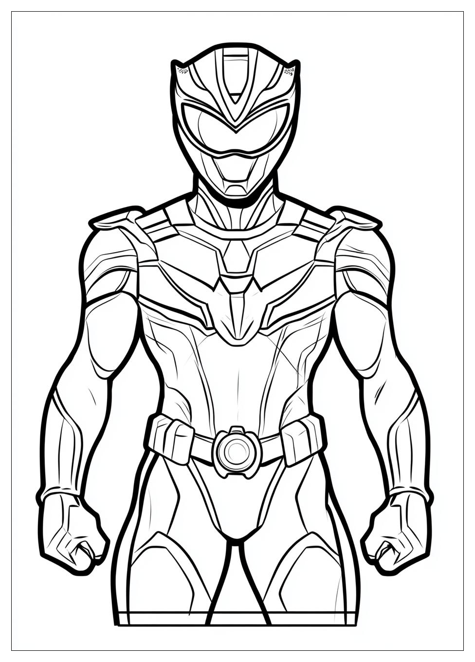 Power Rangers Színező 19