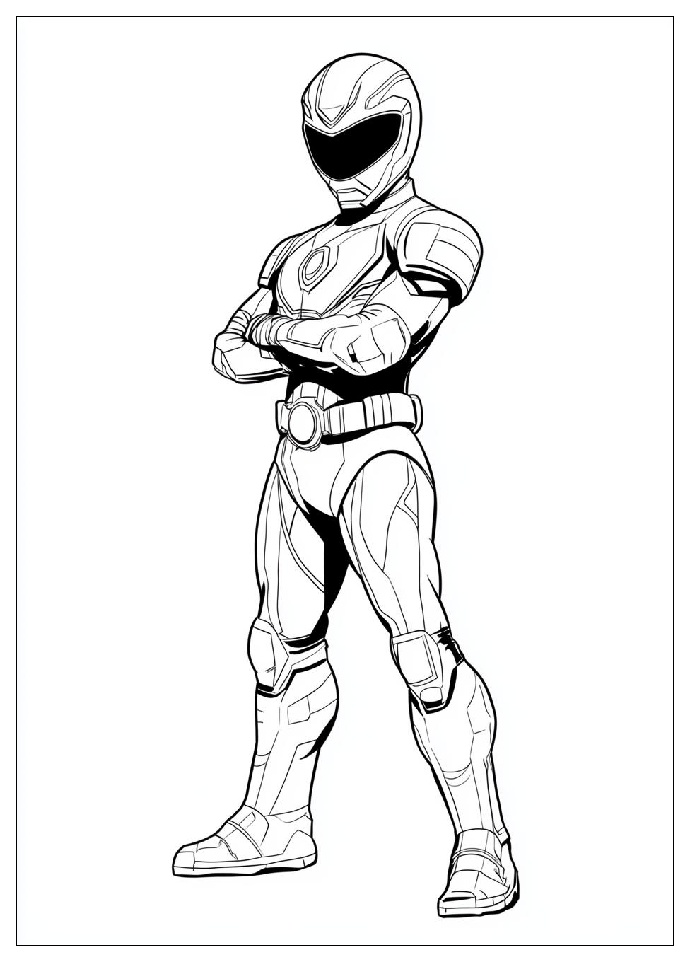 Power Rangers Színező 2