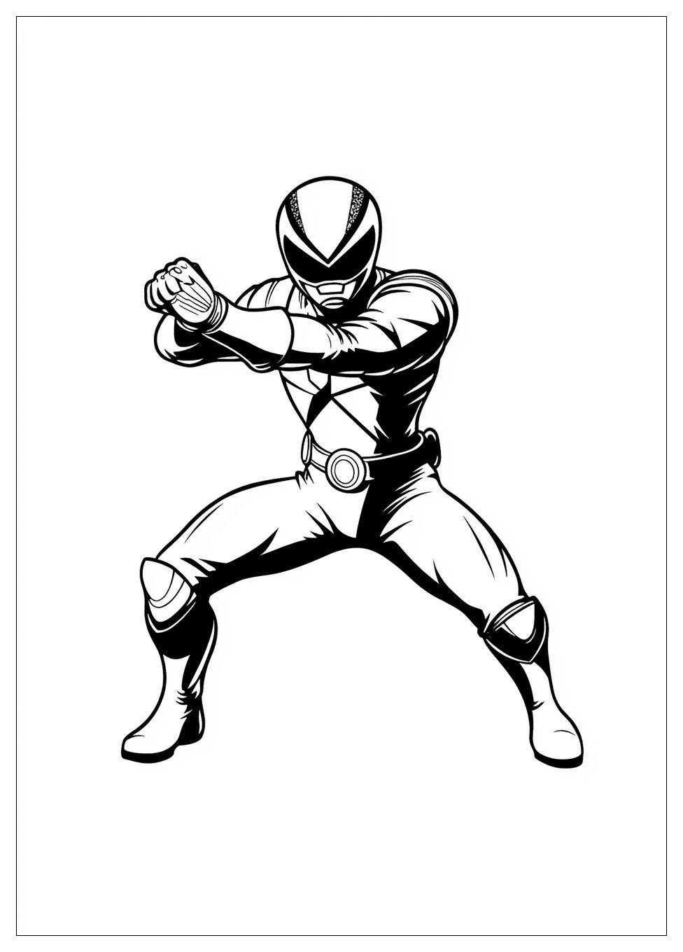 Power Rangers Színező 3