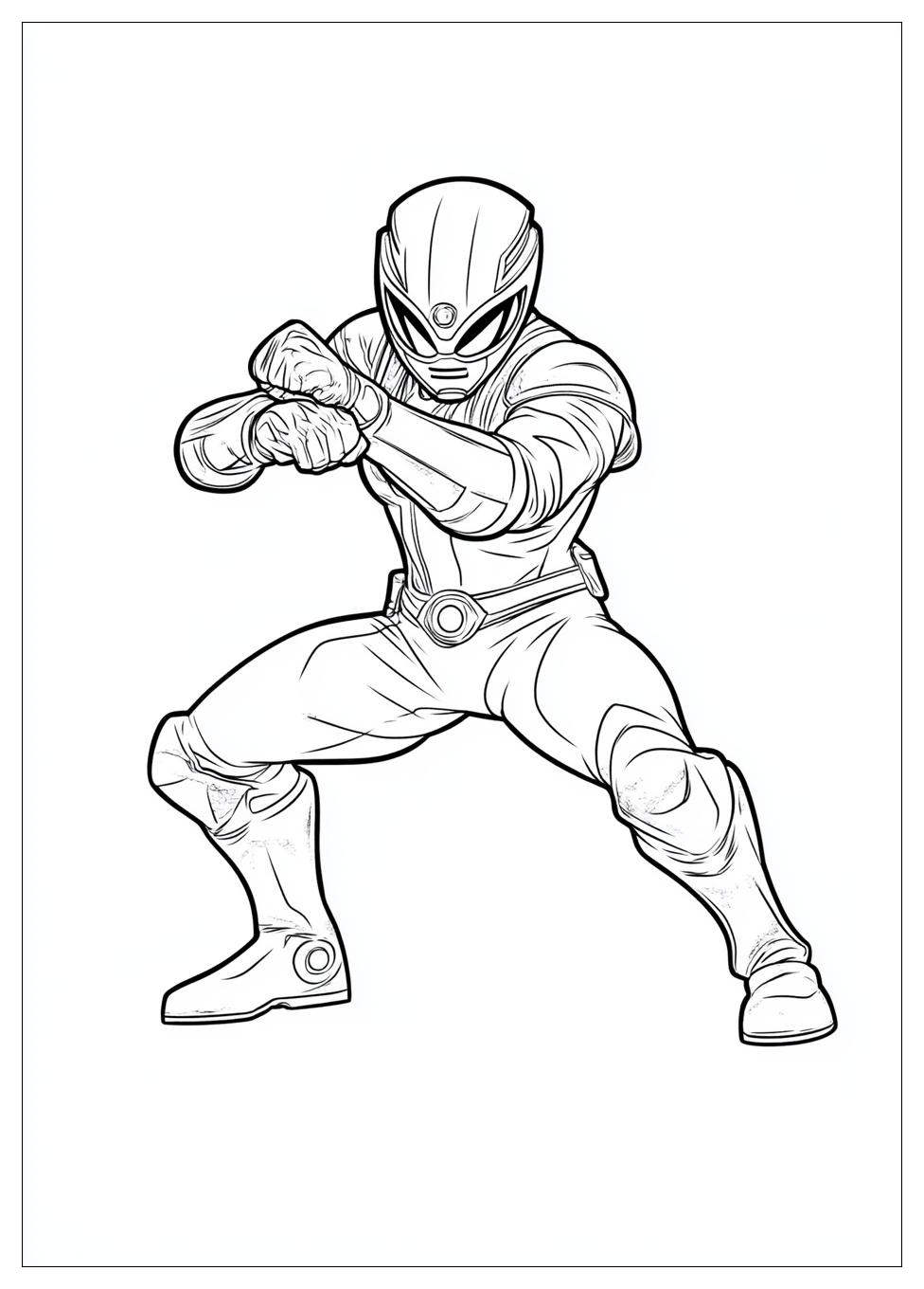 Power Rangers Színező 6