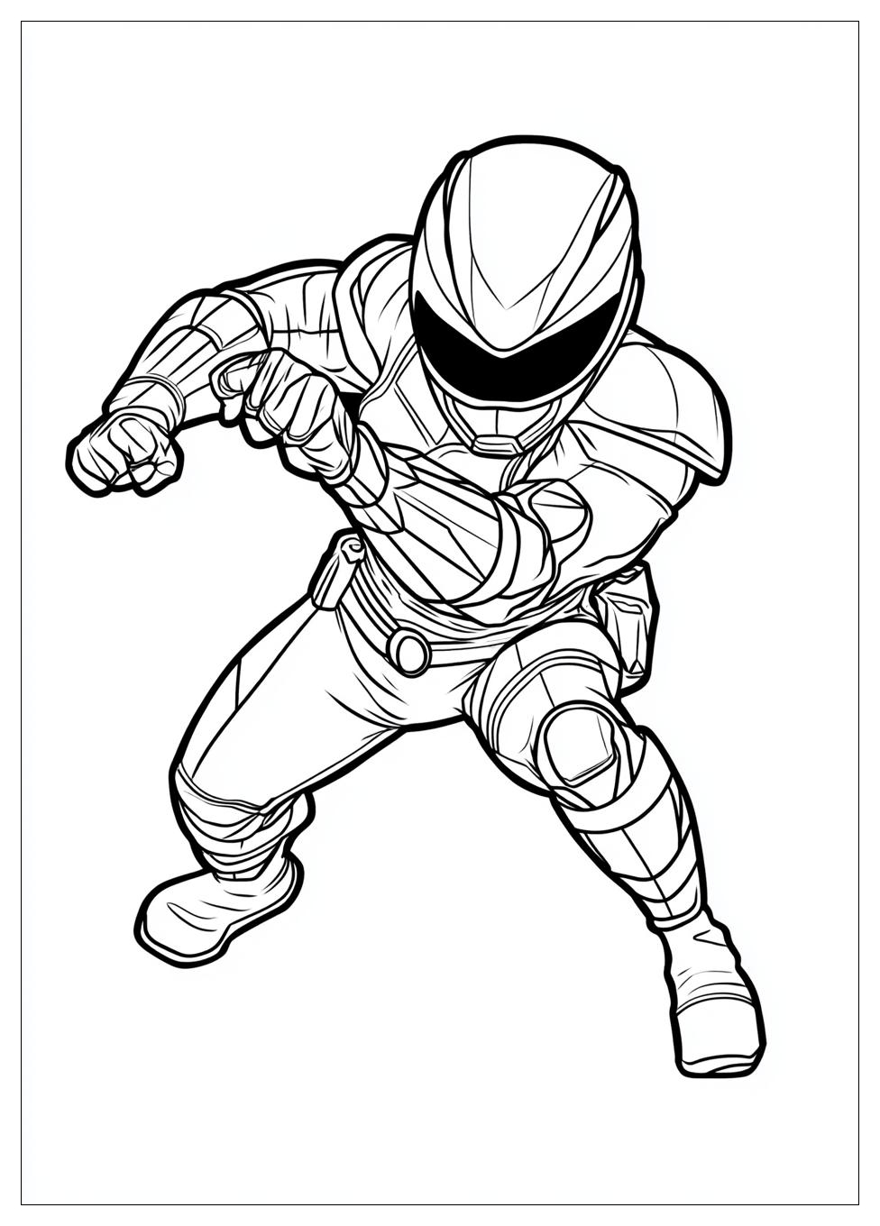 Power Rangers Színező 8