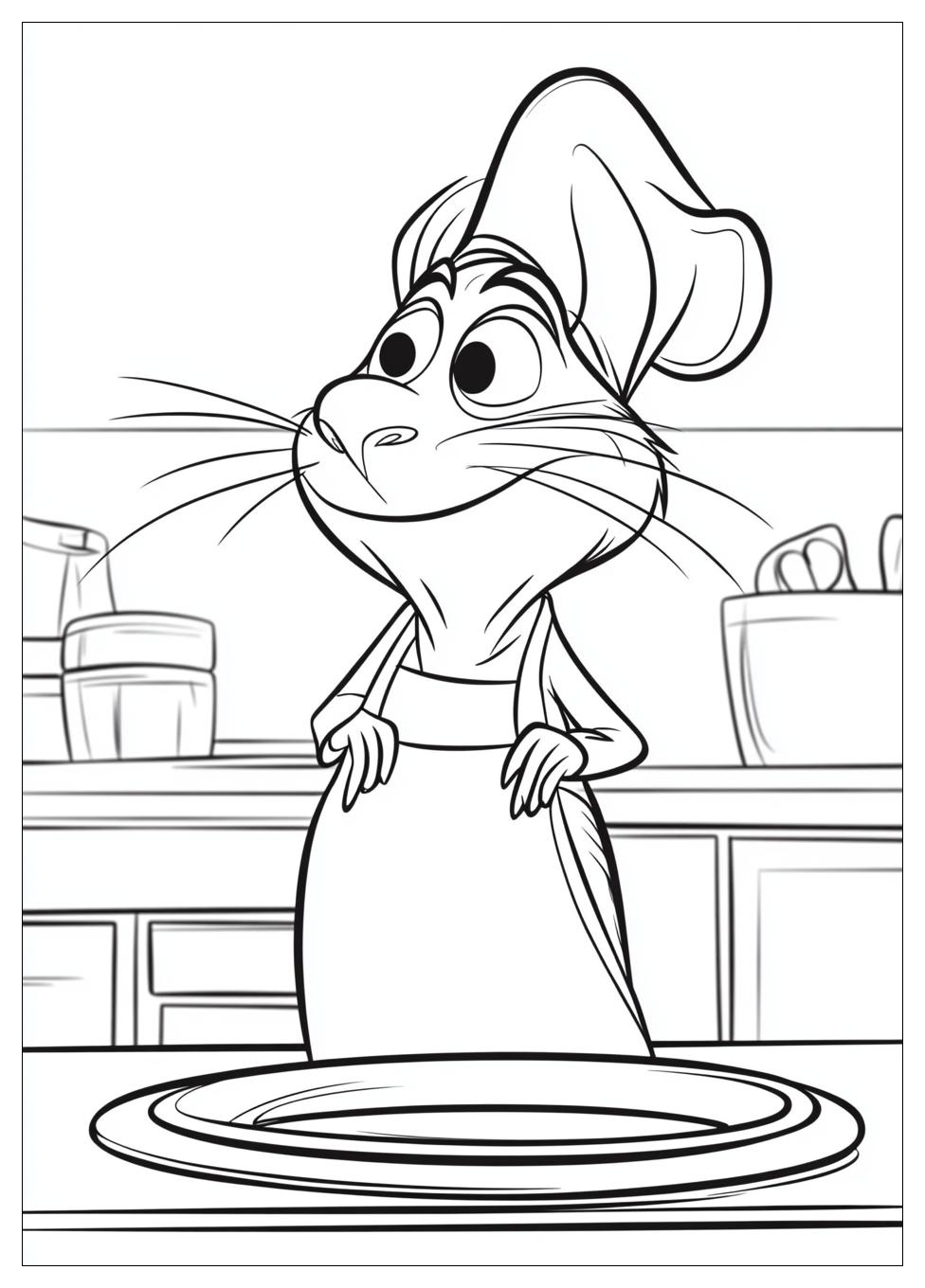 Ratatouille Színező 1