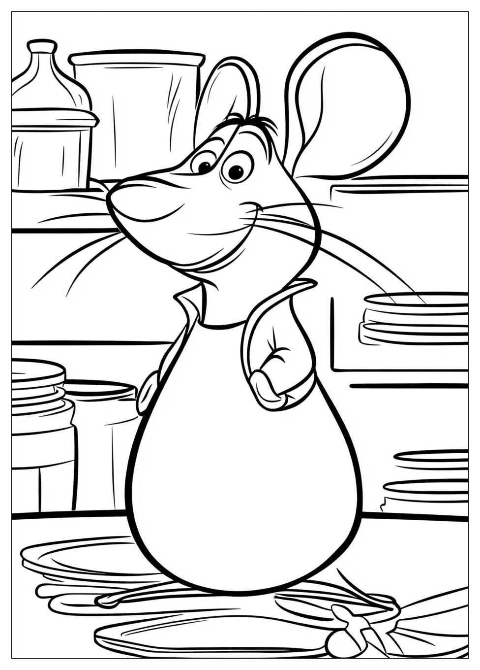 Ratatouille Színező 11