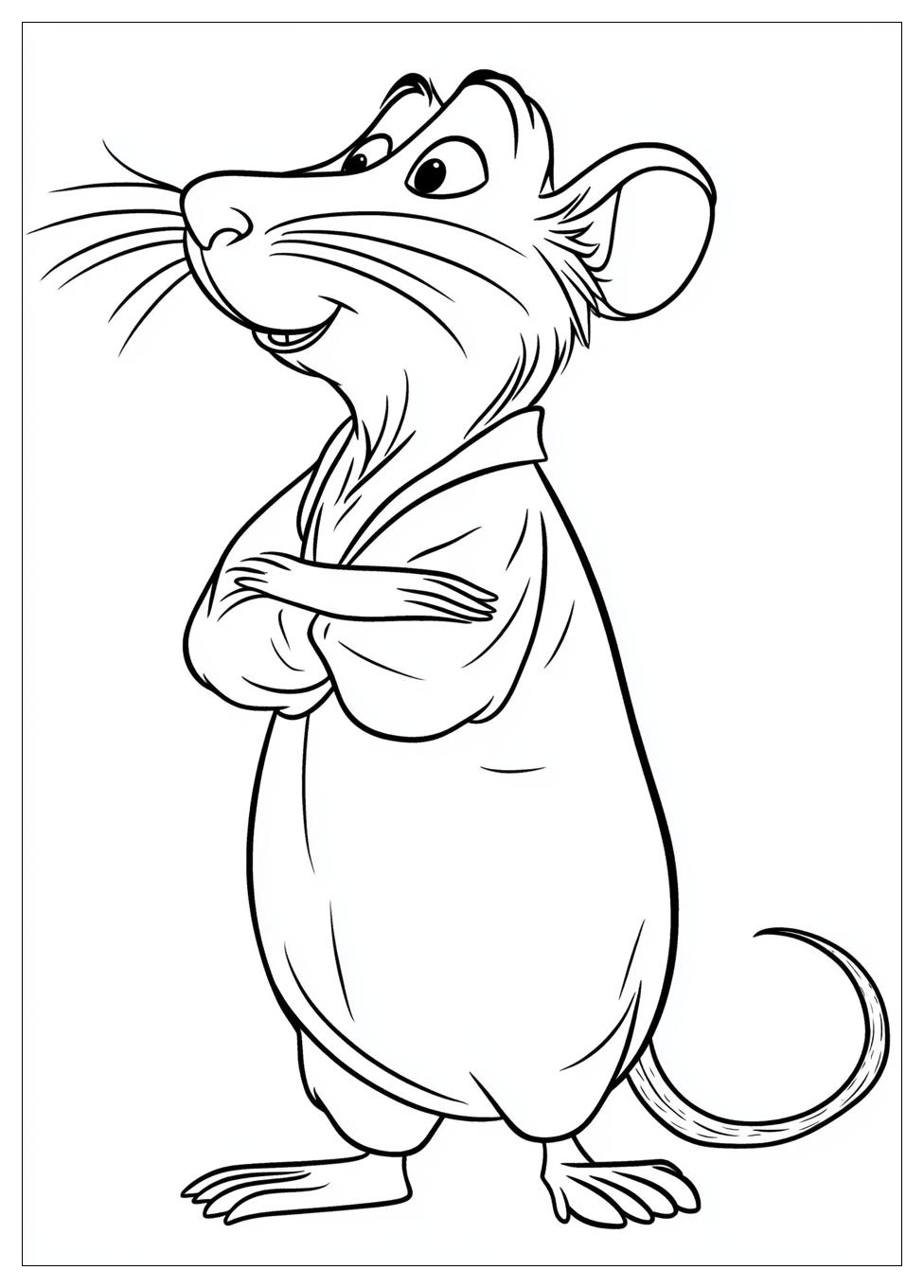 Ratatouille Színező 18