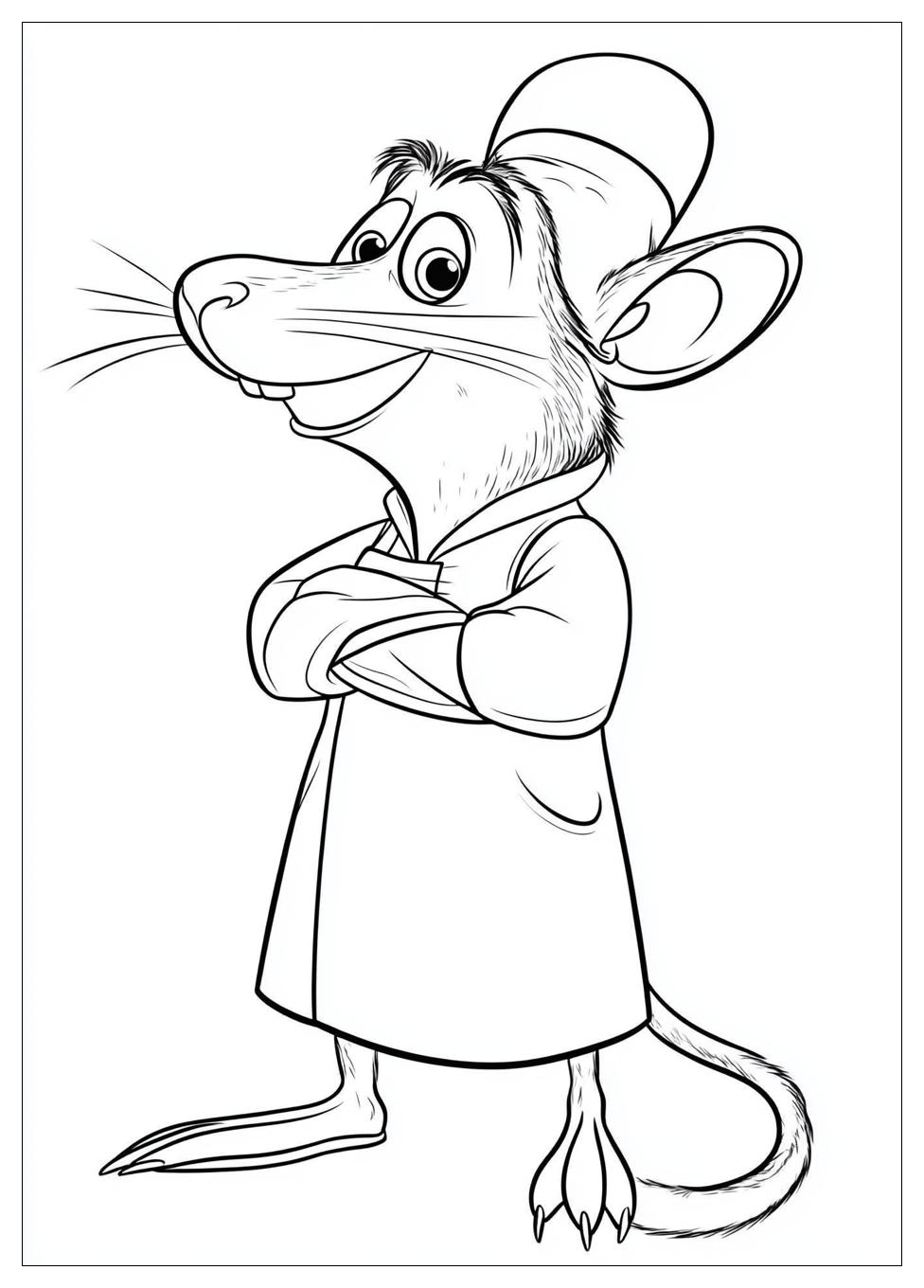 Ratatouille Színező 19