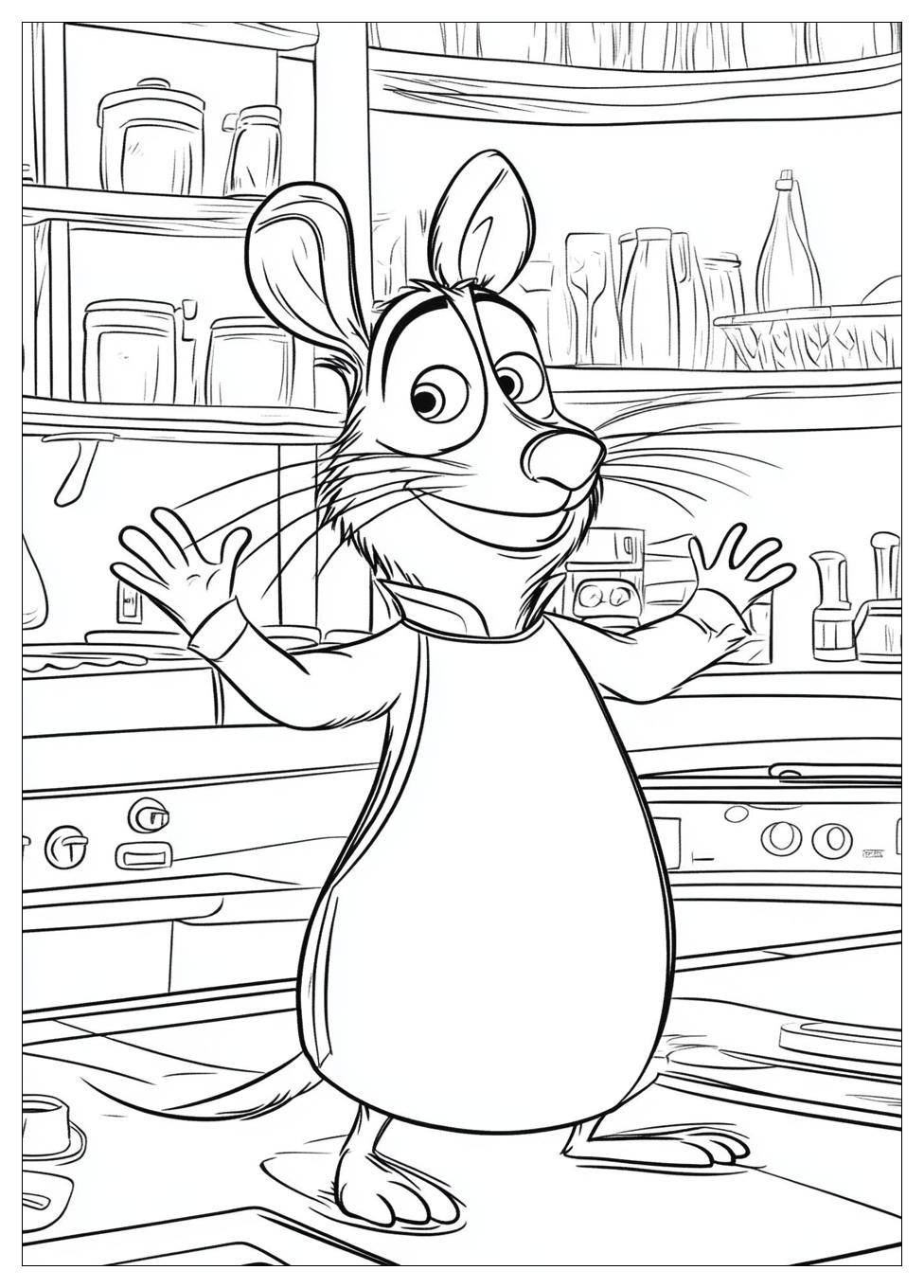 Ratatouille Színező 2