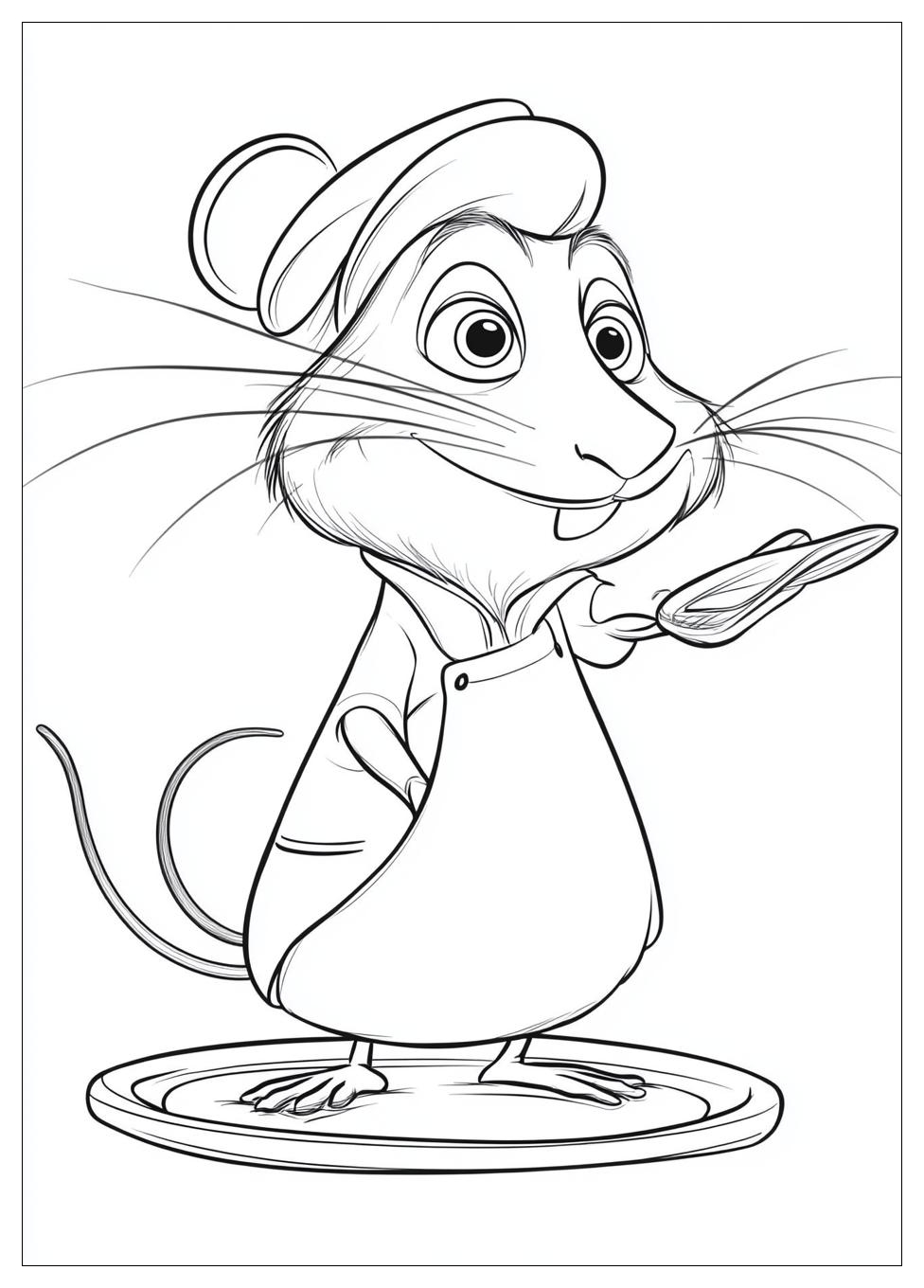 Ratatouille Színező 22