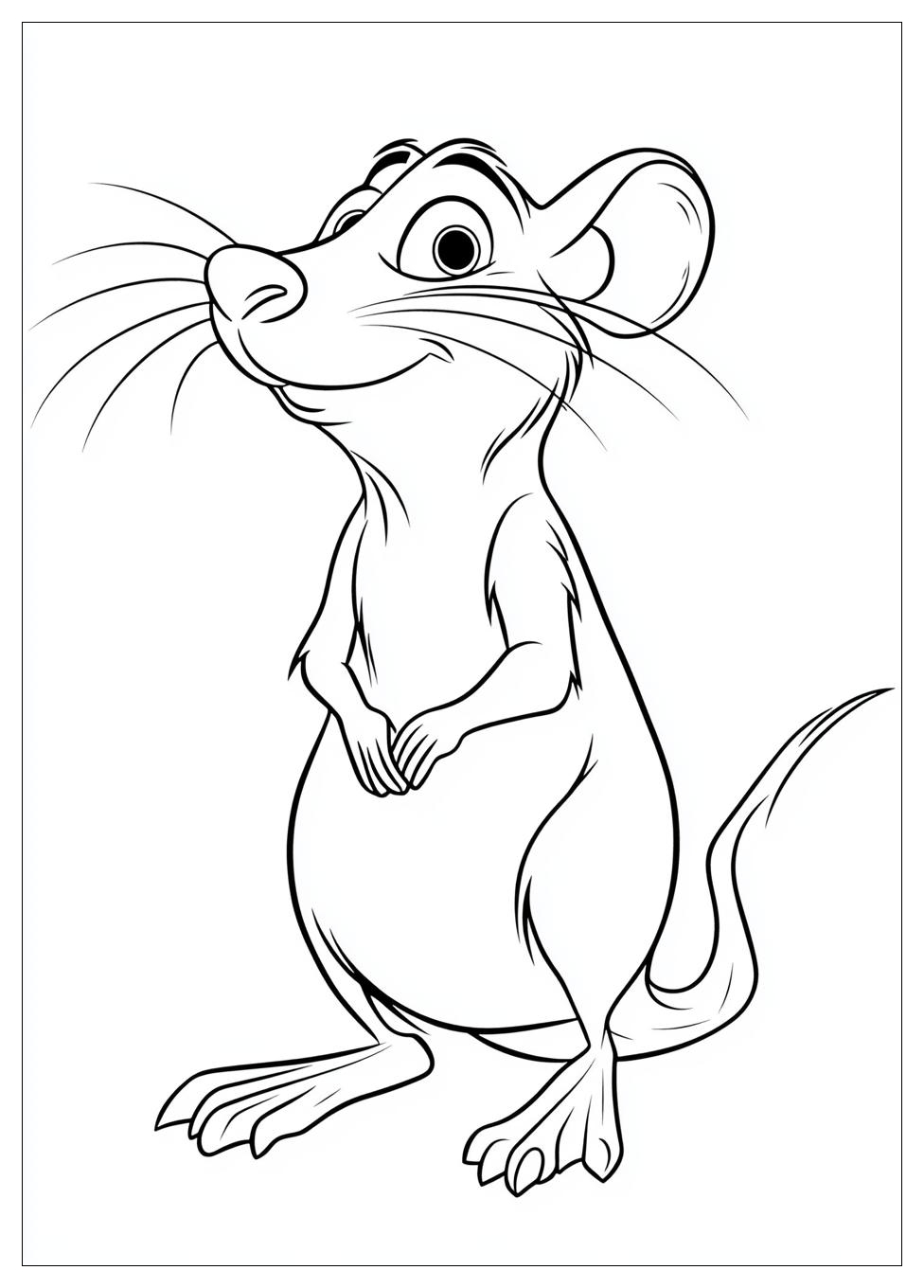 Ratatouille Színező 23