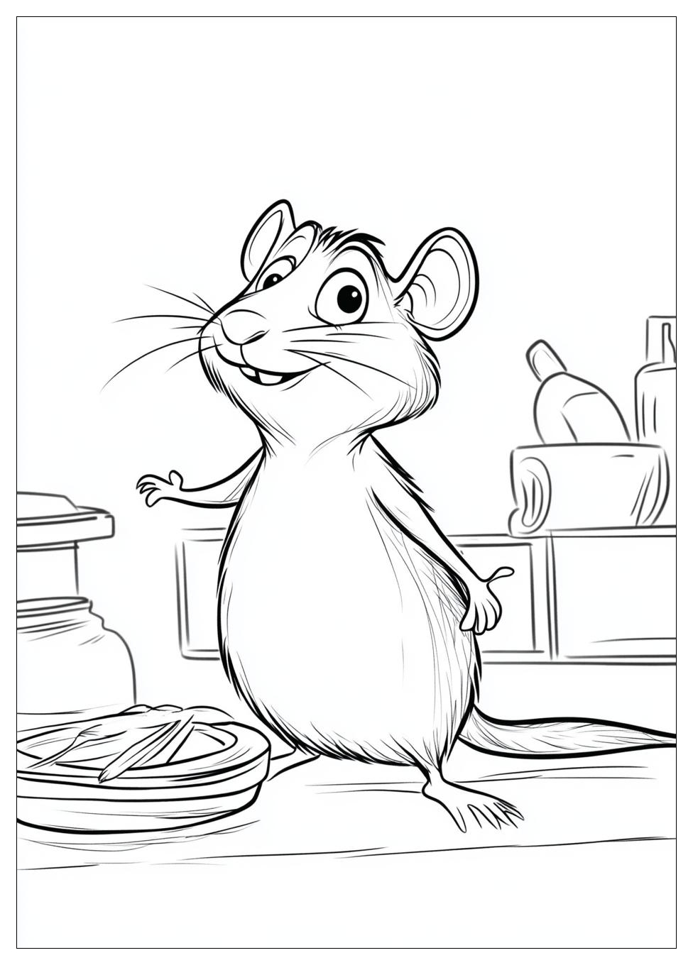 Ratatouille Színező 24