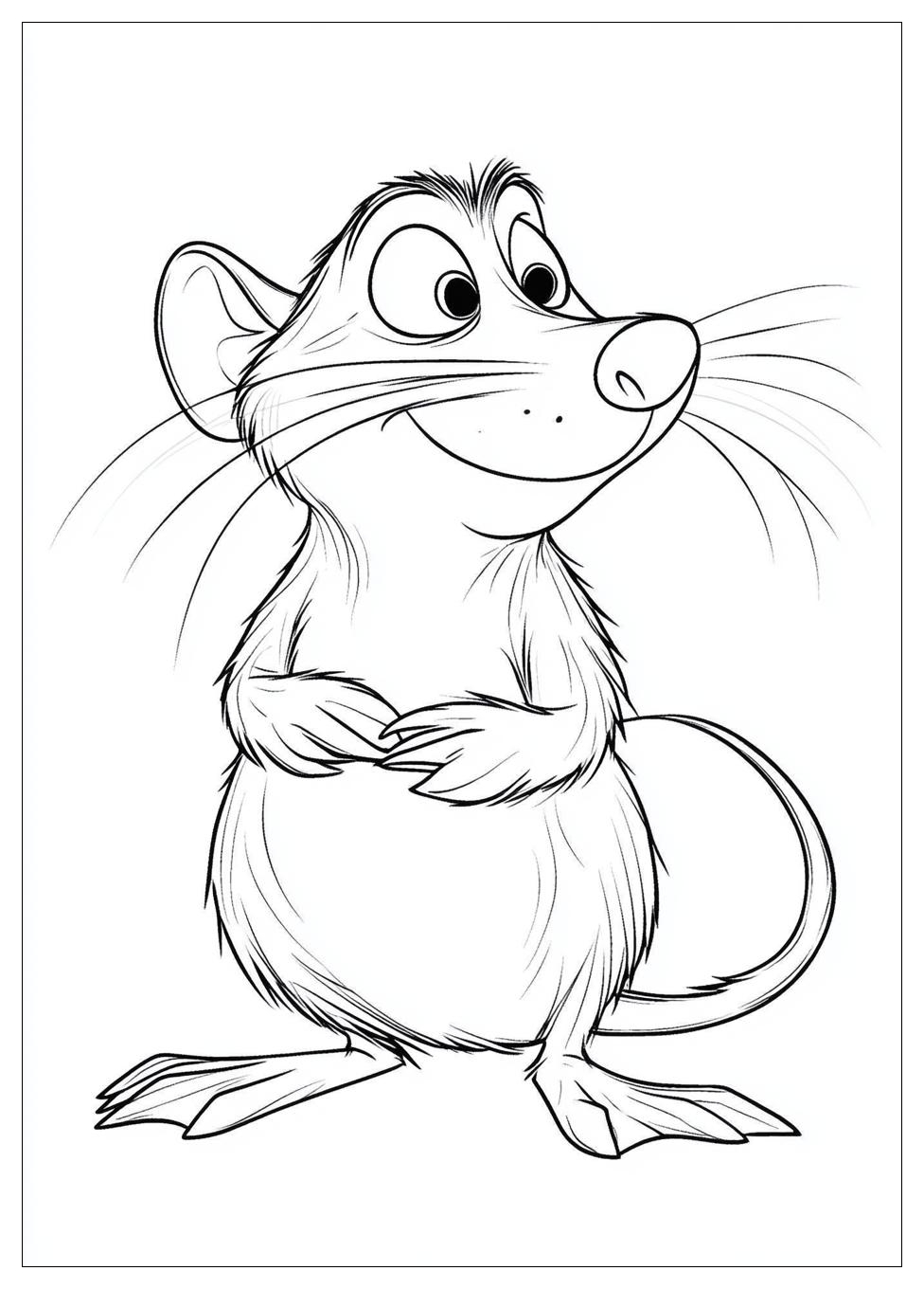 Ratatouille Színező 3